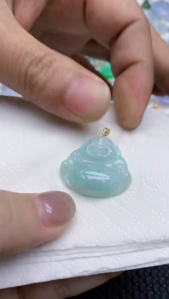 【闪购商品】翡翠颈饰未镶嵌天然翡翠A货