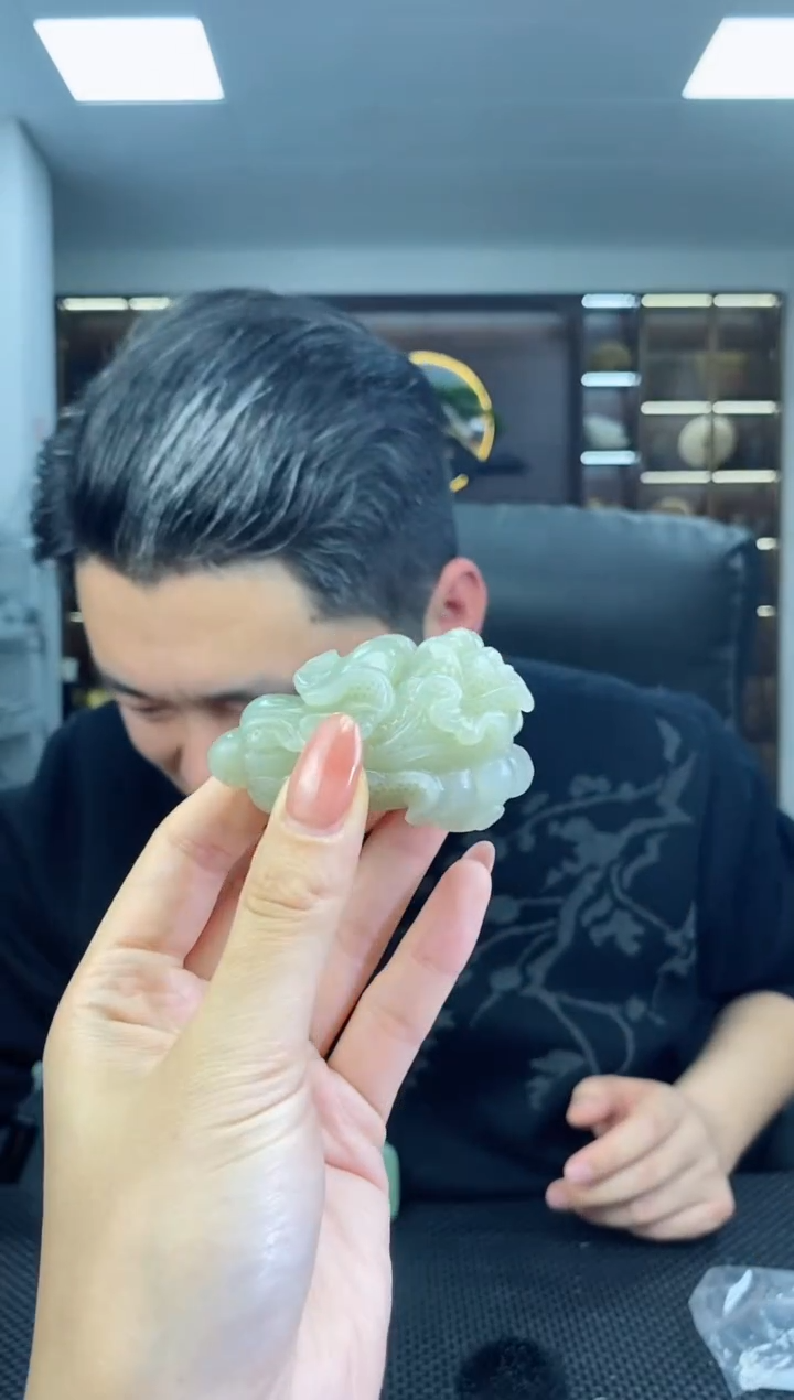 【闪购商品】和田玉颈饰未镶嵌白菜清货4