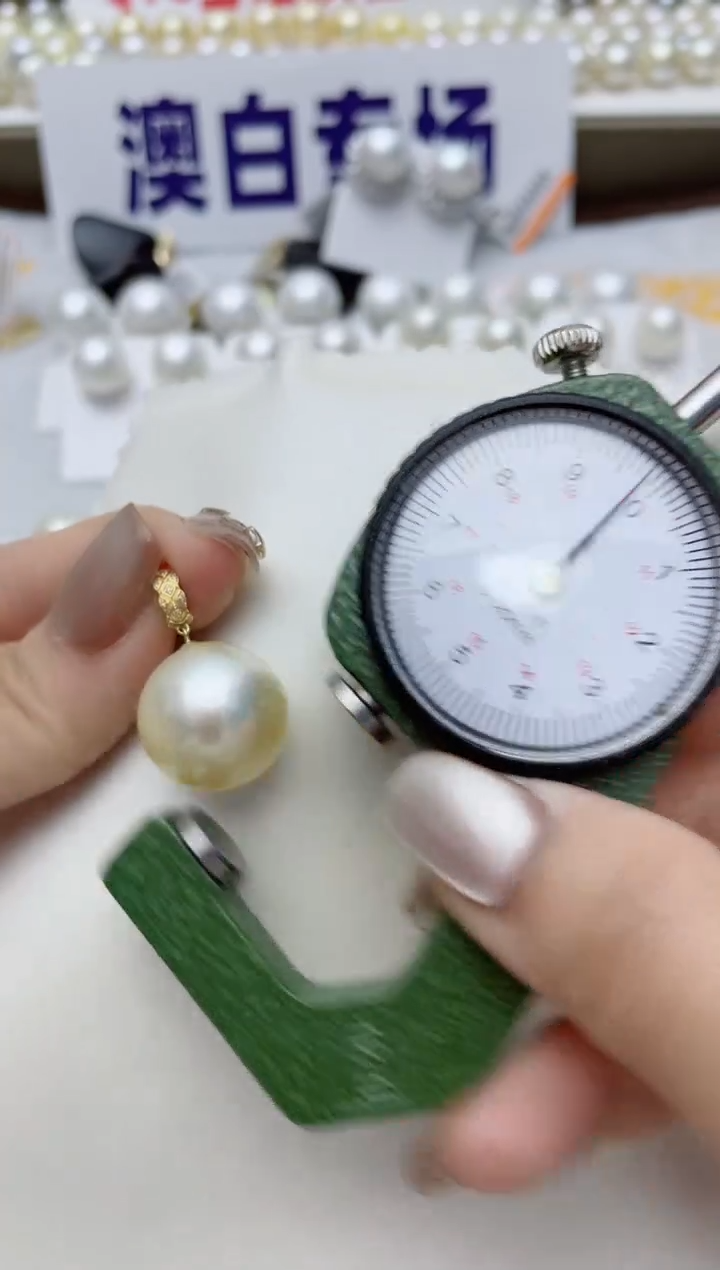 【闪购商品】海水珍珠颈饰18K金镶嵌A164