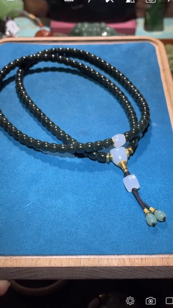 【闪购商品】和田玉XT未镶嵌直切珠珠链