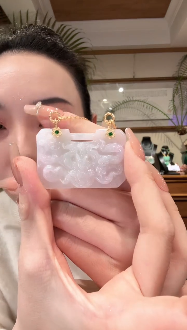 【闪购商品】翡翠颈饰未镶嵌国风