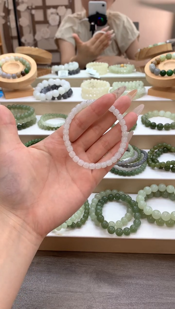 手串未镶嵌和田玉和田玉手串