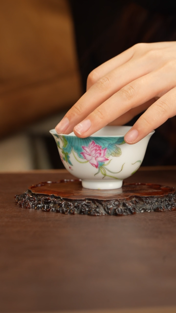 【闪购商品】博瑞堂蝴蝶客人杯