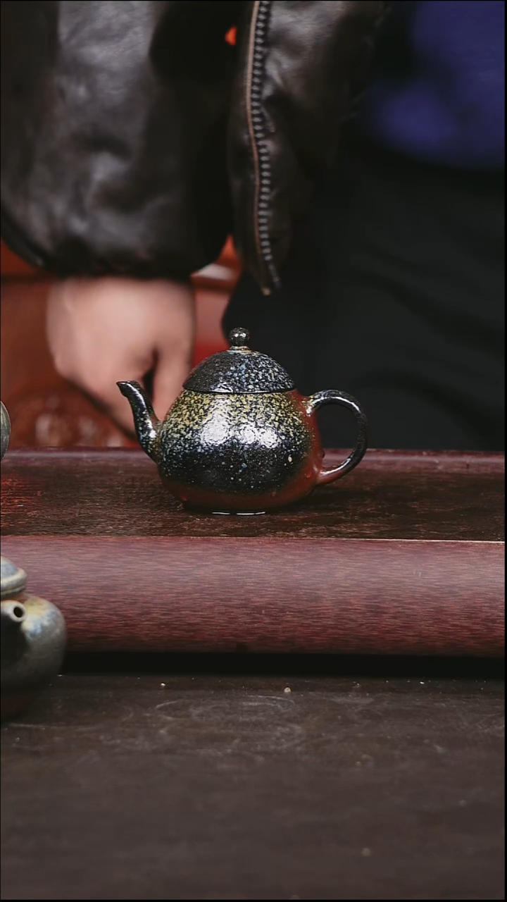 茶壶紫砂柴烧 窑宝壶