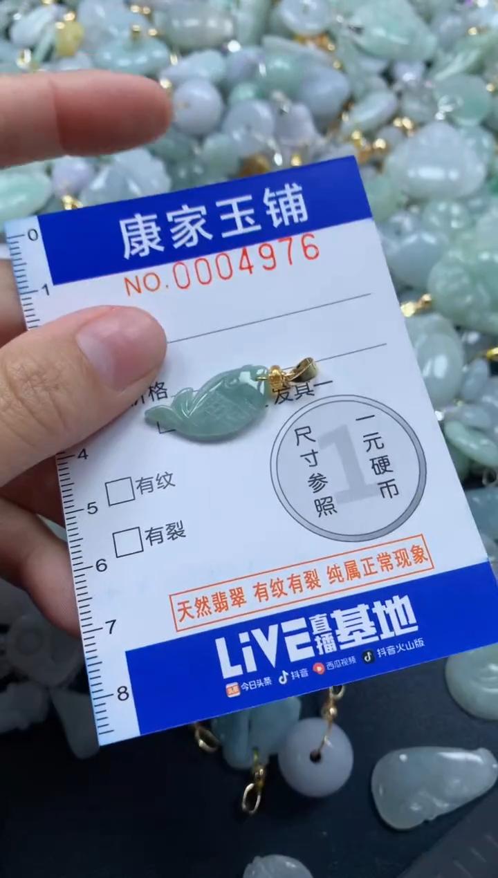 颈饰未镶嵌翡翠4976
