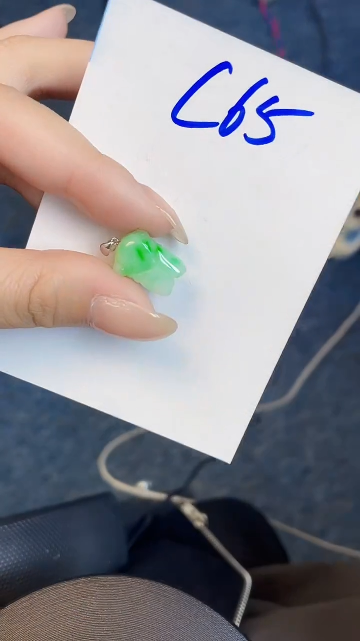 【闪购商品】翡翠颈饰18K金镶嵌00000000