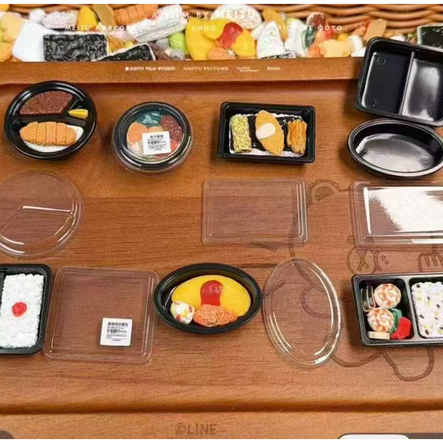 定制混款便当迷你高品树脂仿真食玩diy盲袋