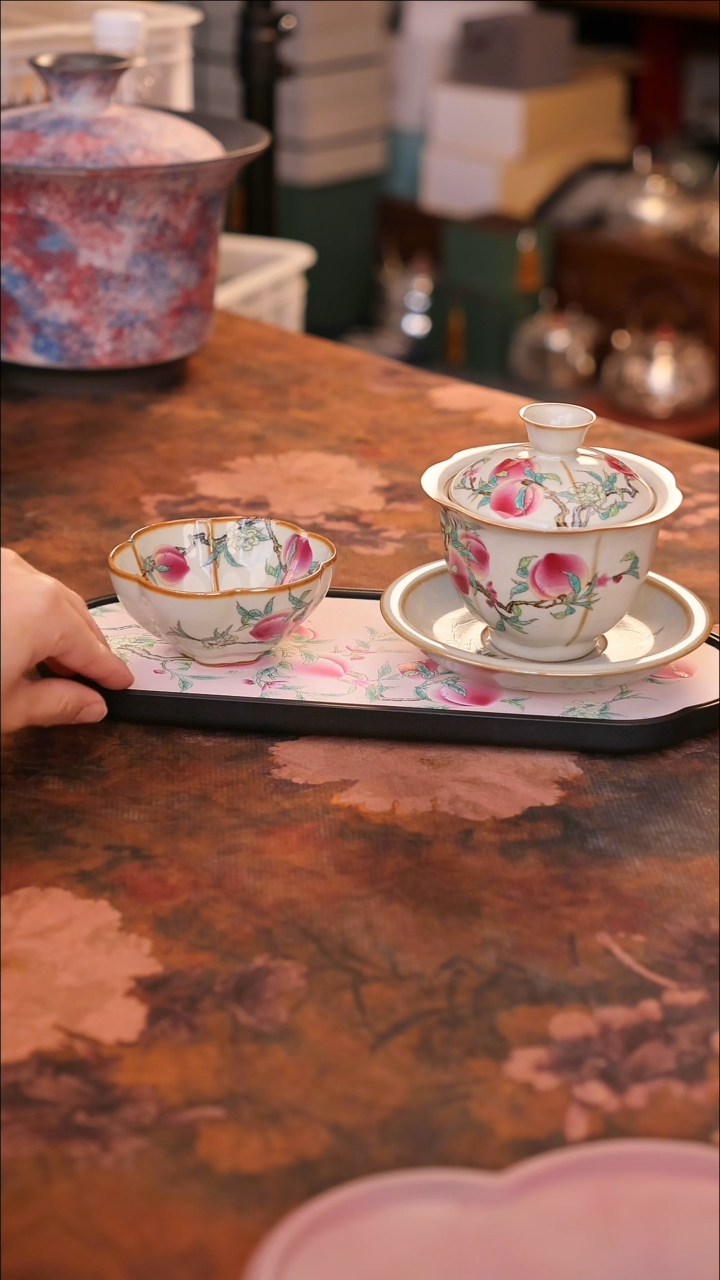 【闪购商品】陶瓷茶具（无礼盒无茶盘）@@A8764