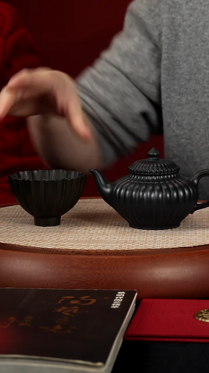 茶壶紫砂【k065】笑樱宜兴紫砂BJZ