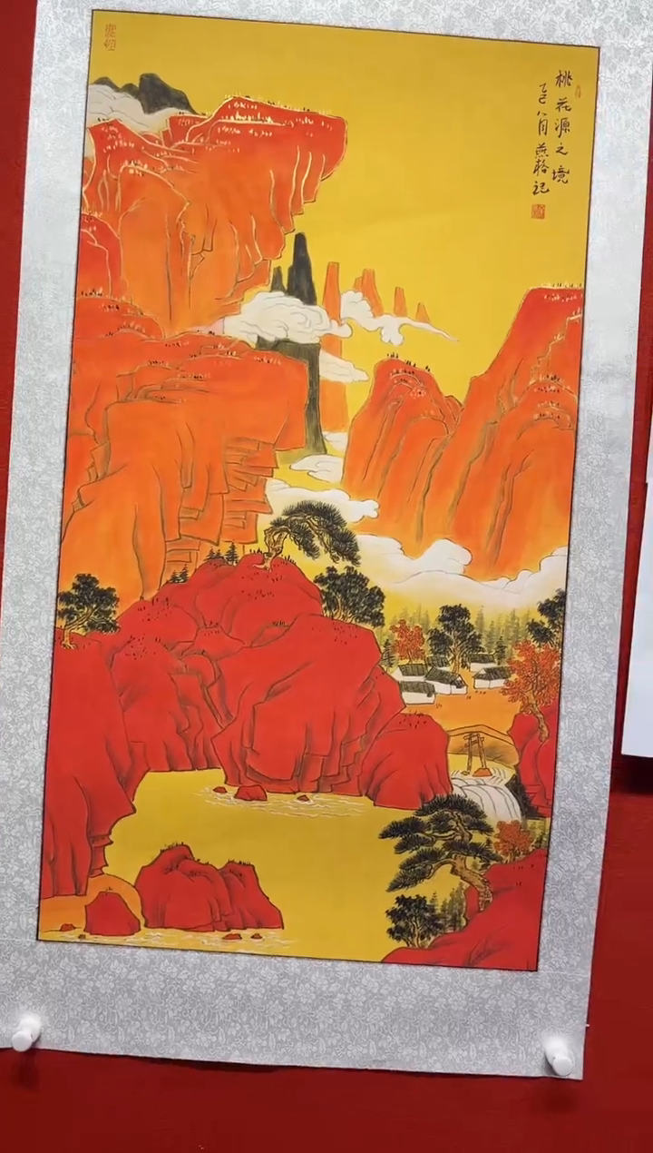 国画秦燕格国画手绘作品Y57