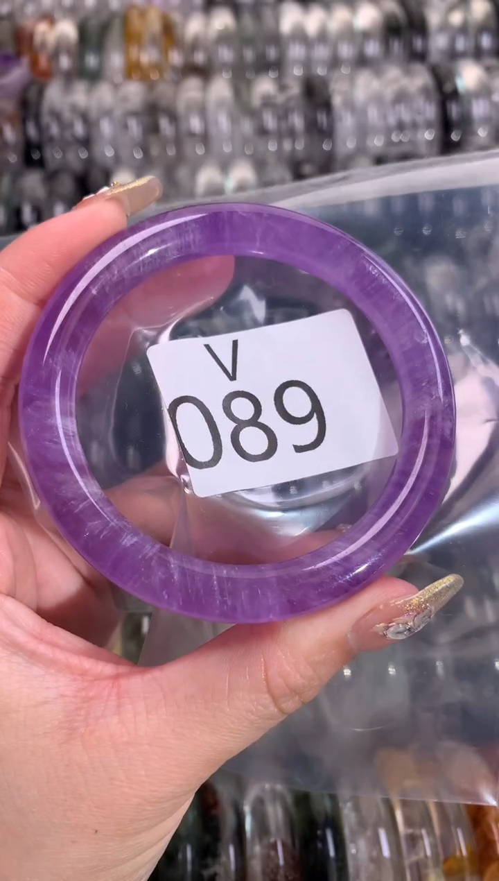 【闪购商品】水晶水晶手镯未镶嵌089-58