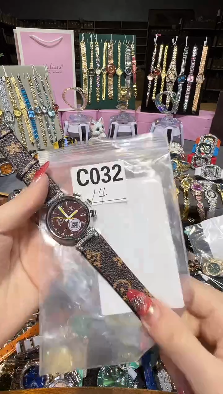 石英机芯不锈钢不锈钢直播定闪专用