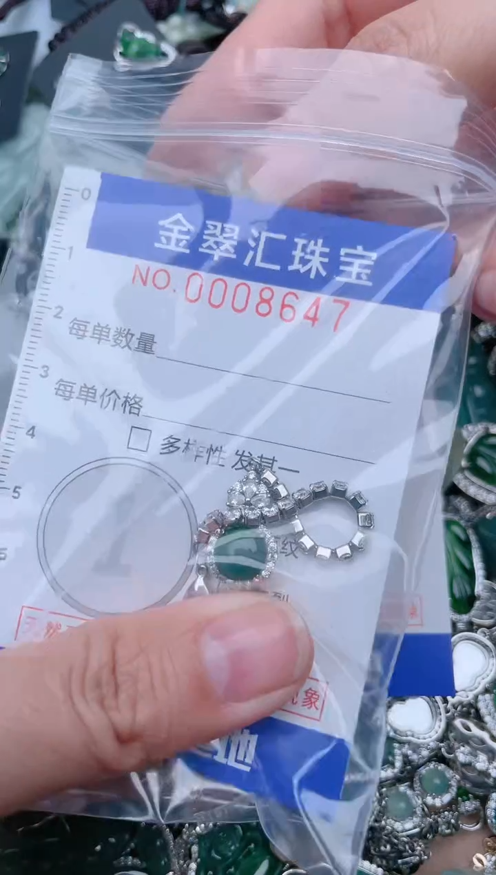 【闪购商品】翡翠颈饰未镶嵌8647....1