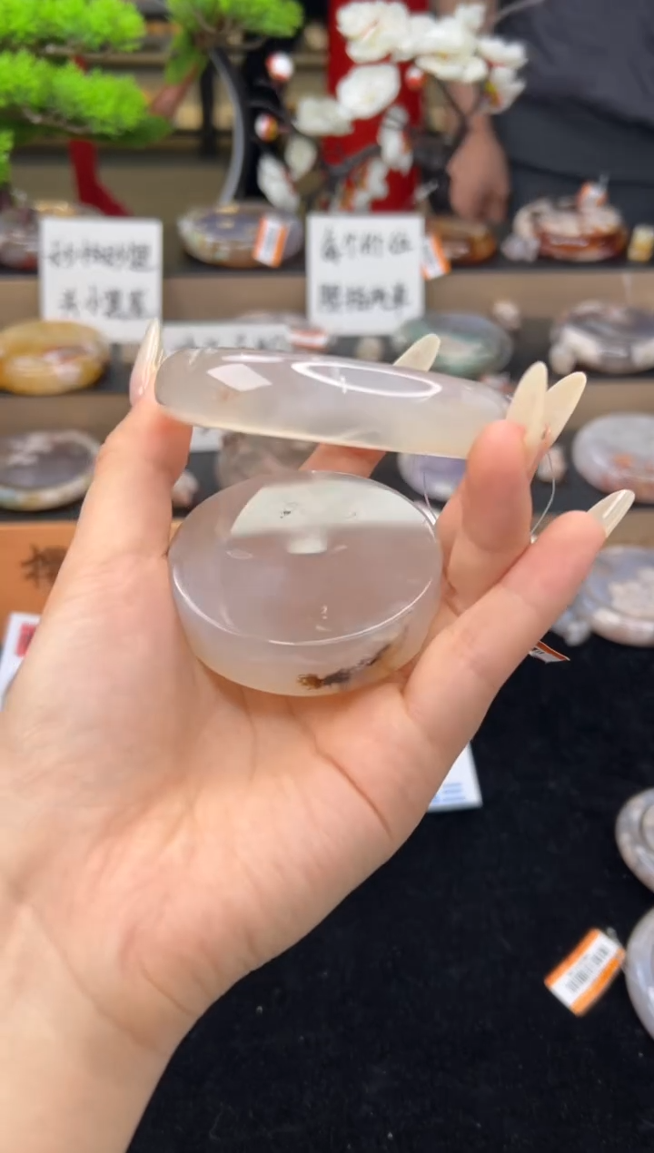 【闪购商品】石英质玉手镯未镶嵌61圈口（赠送镯心）21789