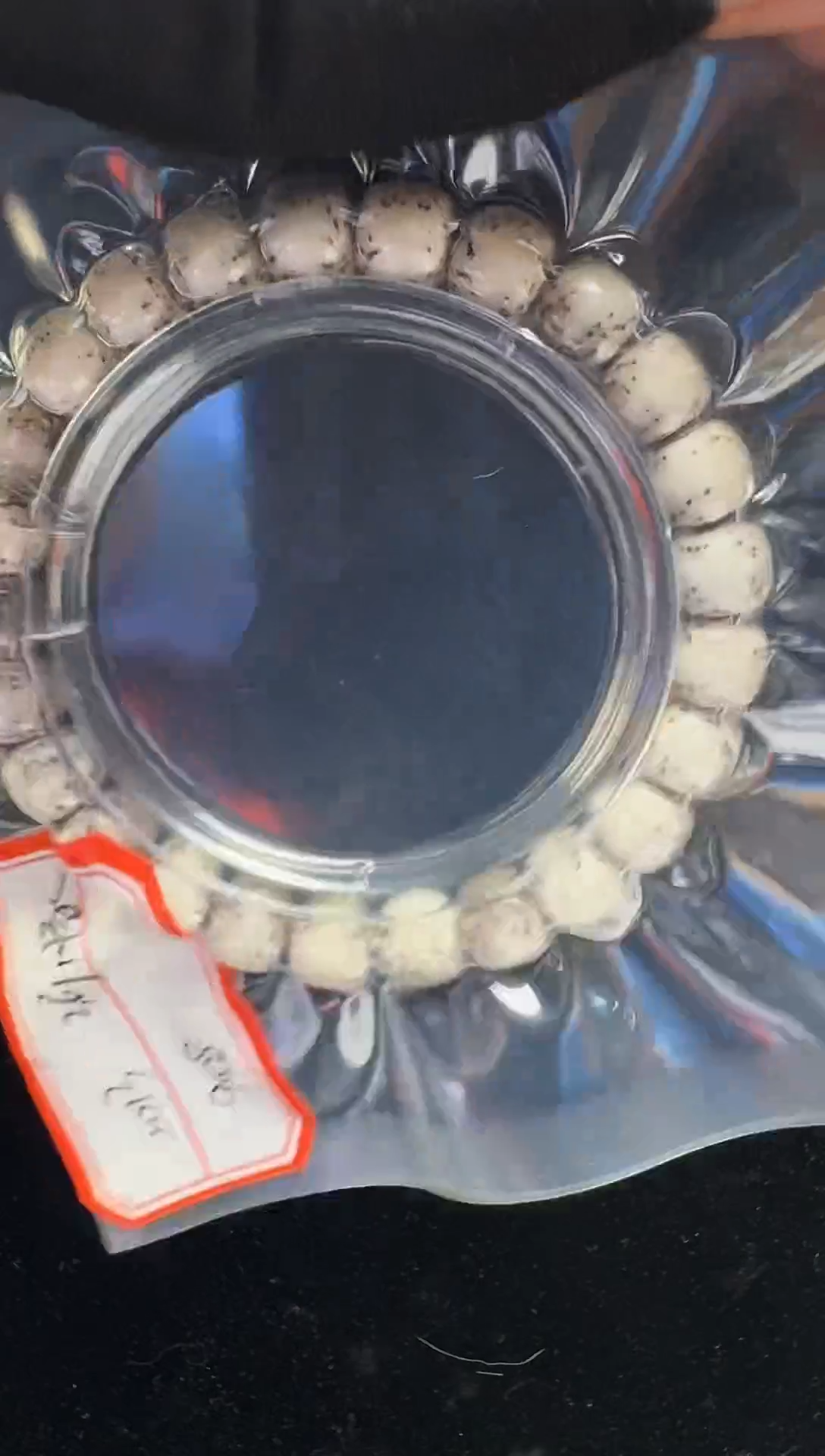 手串星月菩提河豚灰背9X8/2031