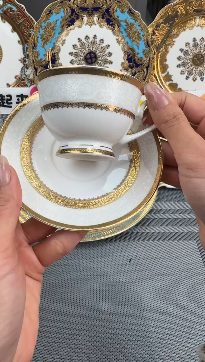 【闪购商品】瓷片90毫升两杯两碟