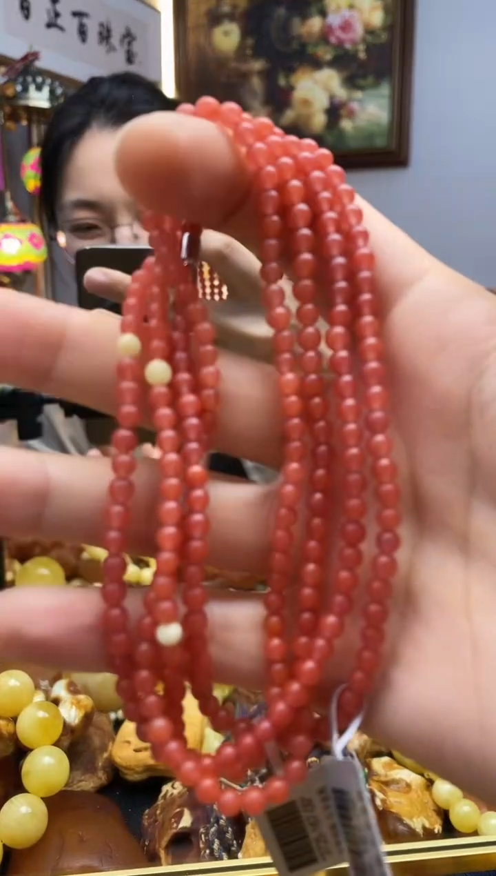 南红玛瑙未镶嵌颈饰项链（多样性发其一）