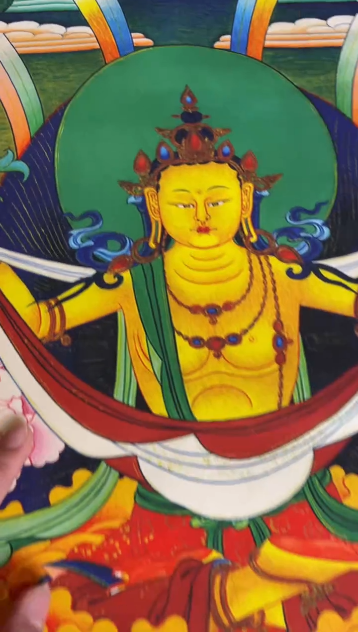 卷轴画手绘唐卡039