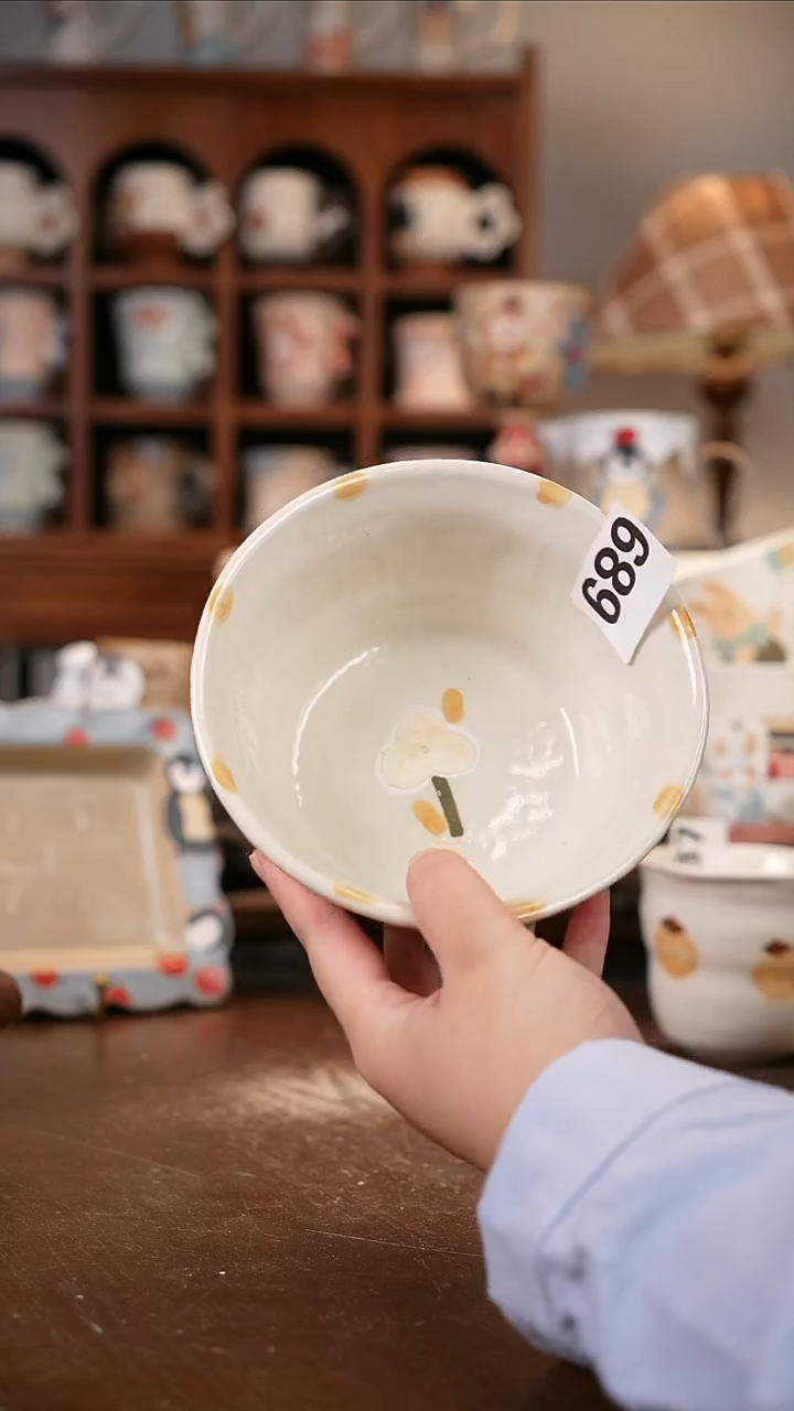 可爱川谷原创陶瓷8.1直播福利微瑕689随机