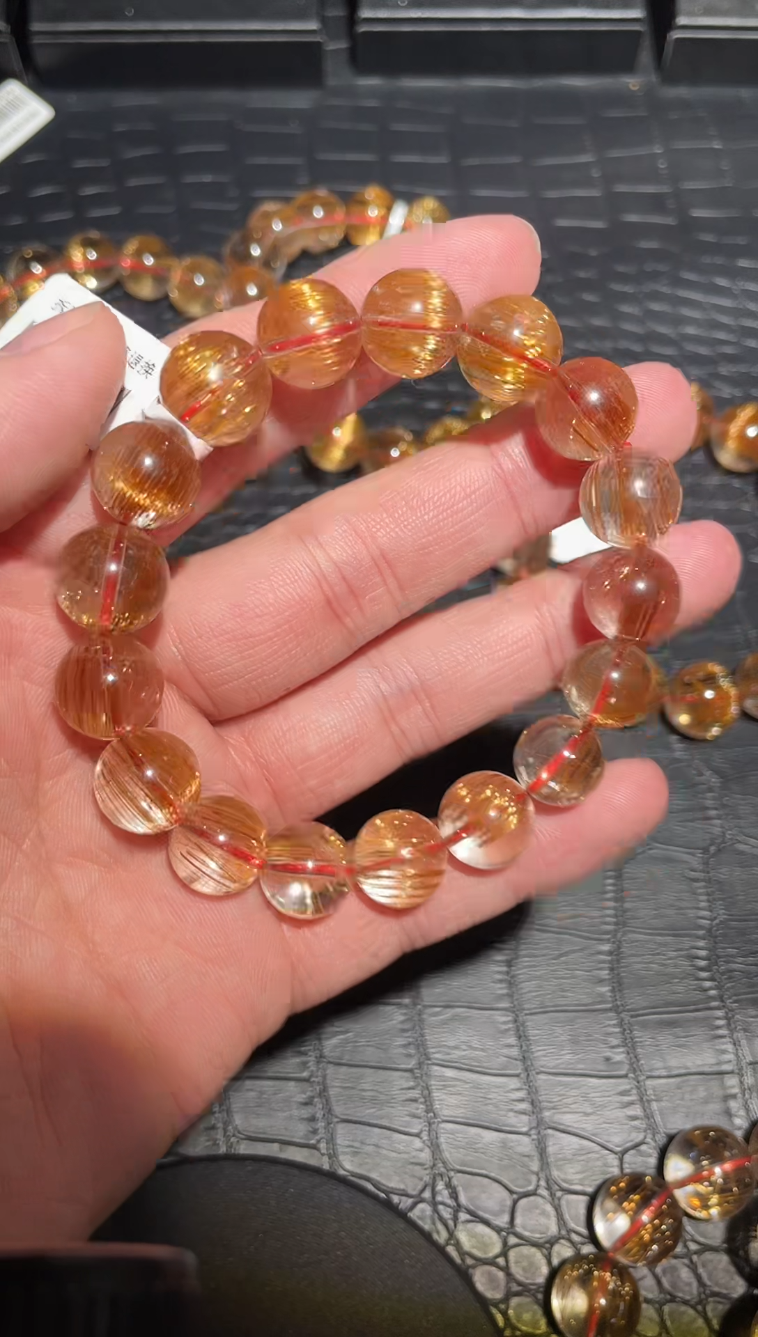 【闪购商品】水晶手链未镶嵌单圈发晶A12