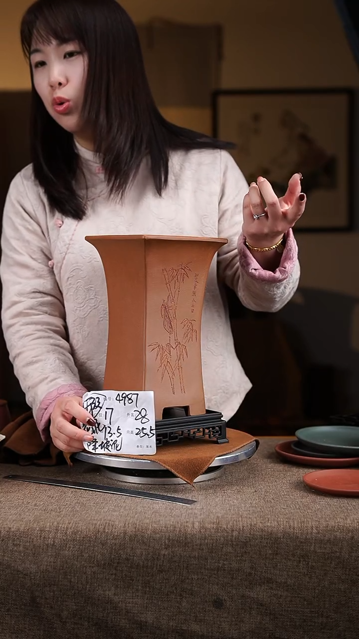 【闪购商品】紫砂花盆紫砂花盆4987