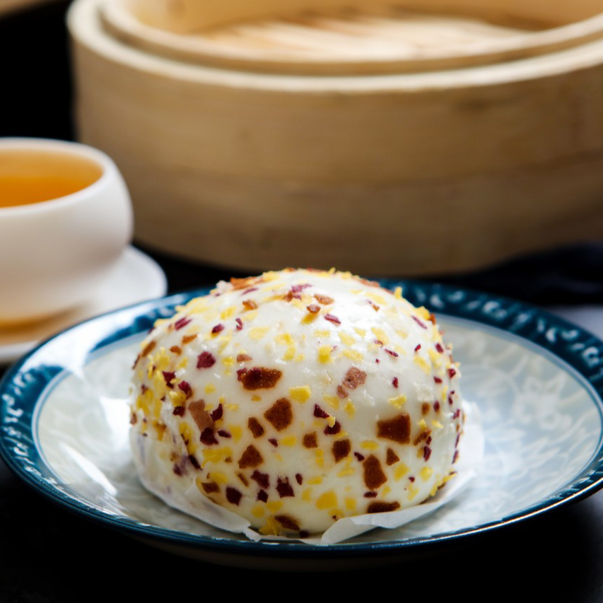 【顺丰包邮】广东特色早餐七彩燕麦包300克6个广州风味早点茶点懒人美食包子次日达广式早茶