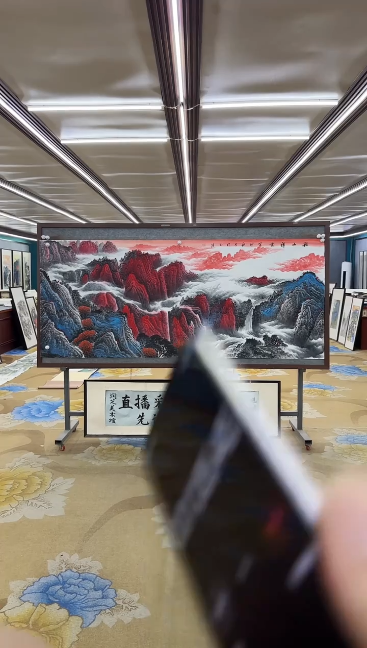 绘画就***好绘画dc张伦玉-八尺-国画