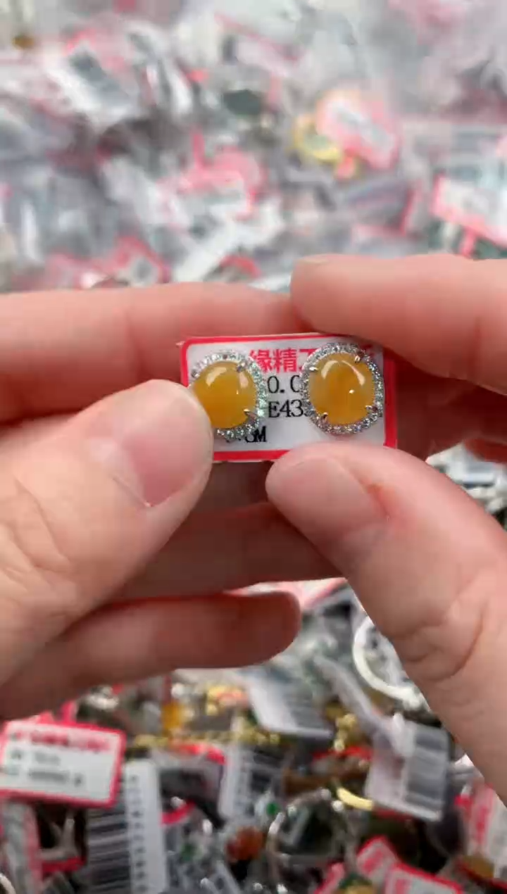 银S925镶嵌戒指翡翠222-----5