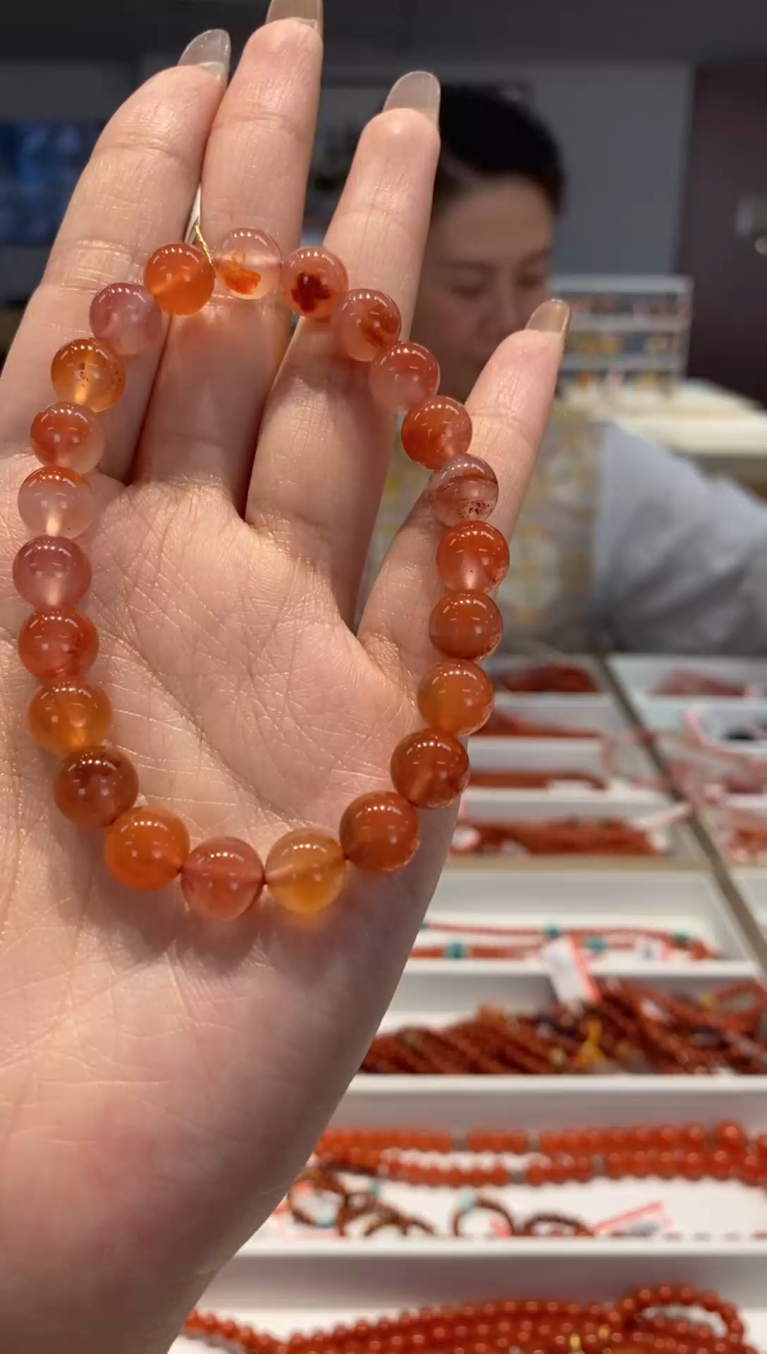 【闪购商品】南红玛瑙手串未镶嵌手串