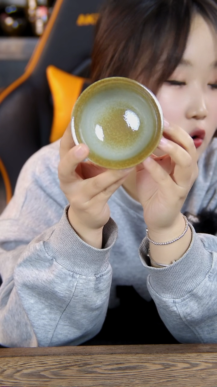 【闪购商品】窑变色主人杯原矿釉煤窑烧制