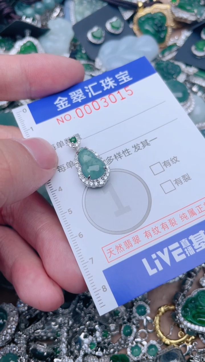 【闪购商品】翡翠颈饰未镶嵌3015......1