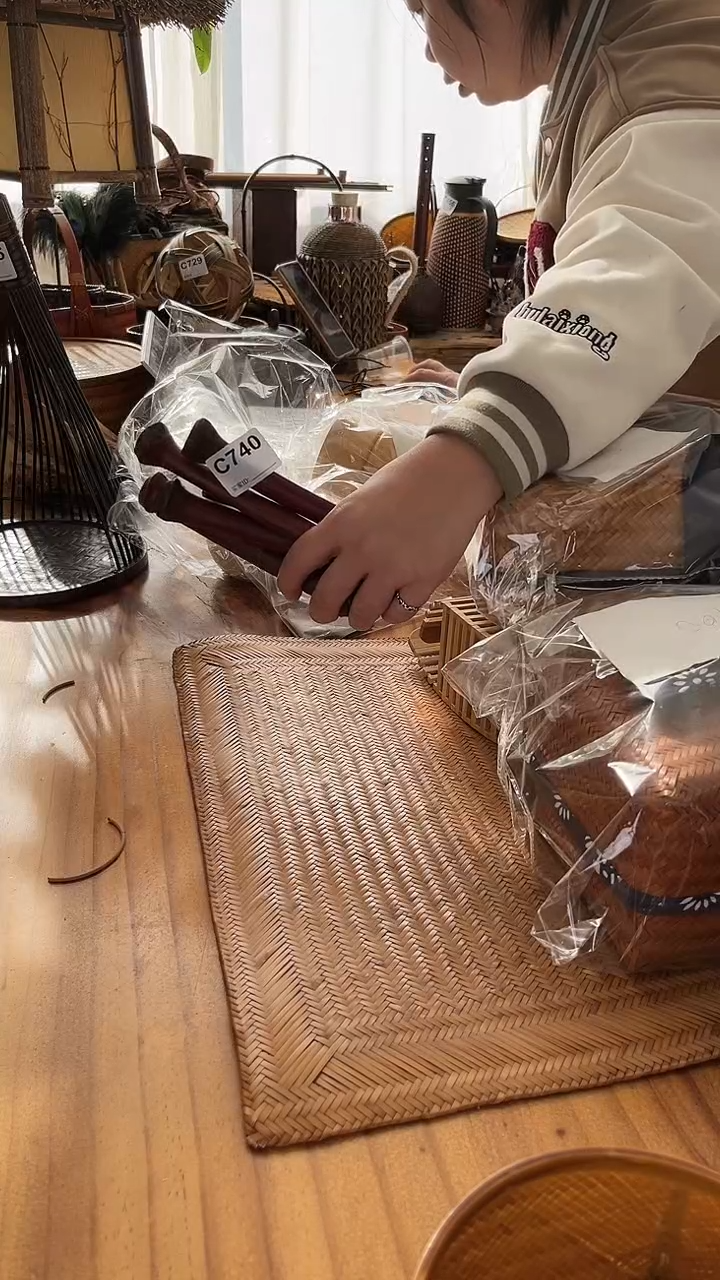 无胆无塞孤品样品微瑕福利品竹制品C740