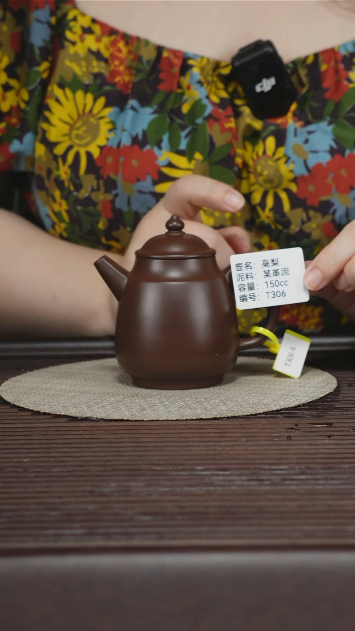 茶壶紫砂T306 某革泥 高梨 150cc