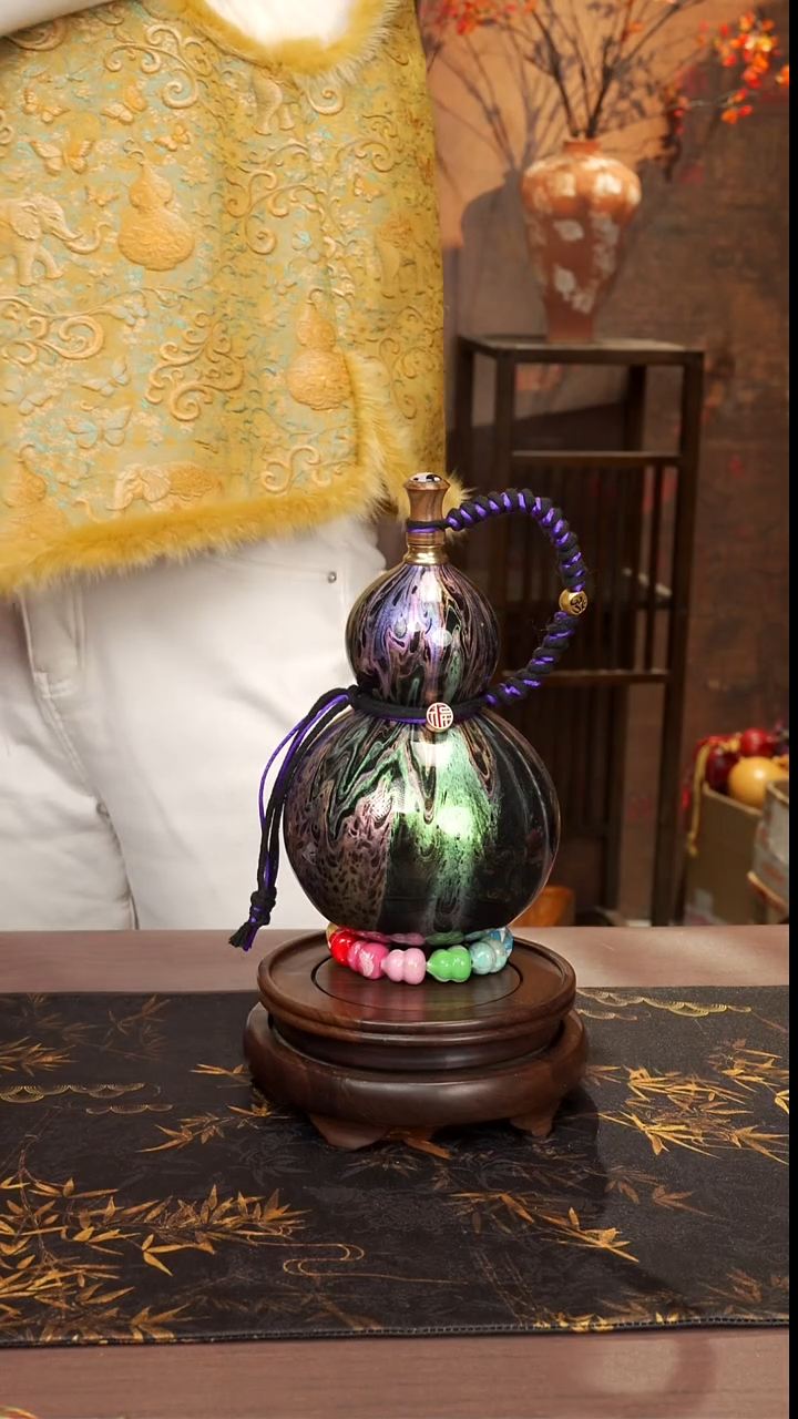 604 --高端工艺大漆酒葫芦--188