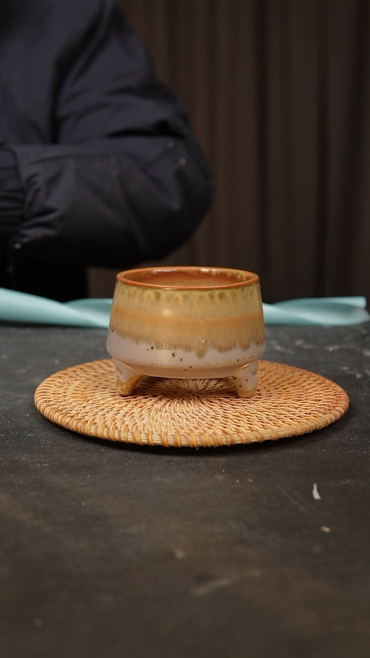 【闪购商品】瓷片景德镇手工花盆