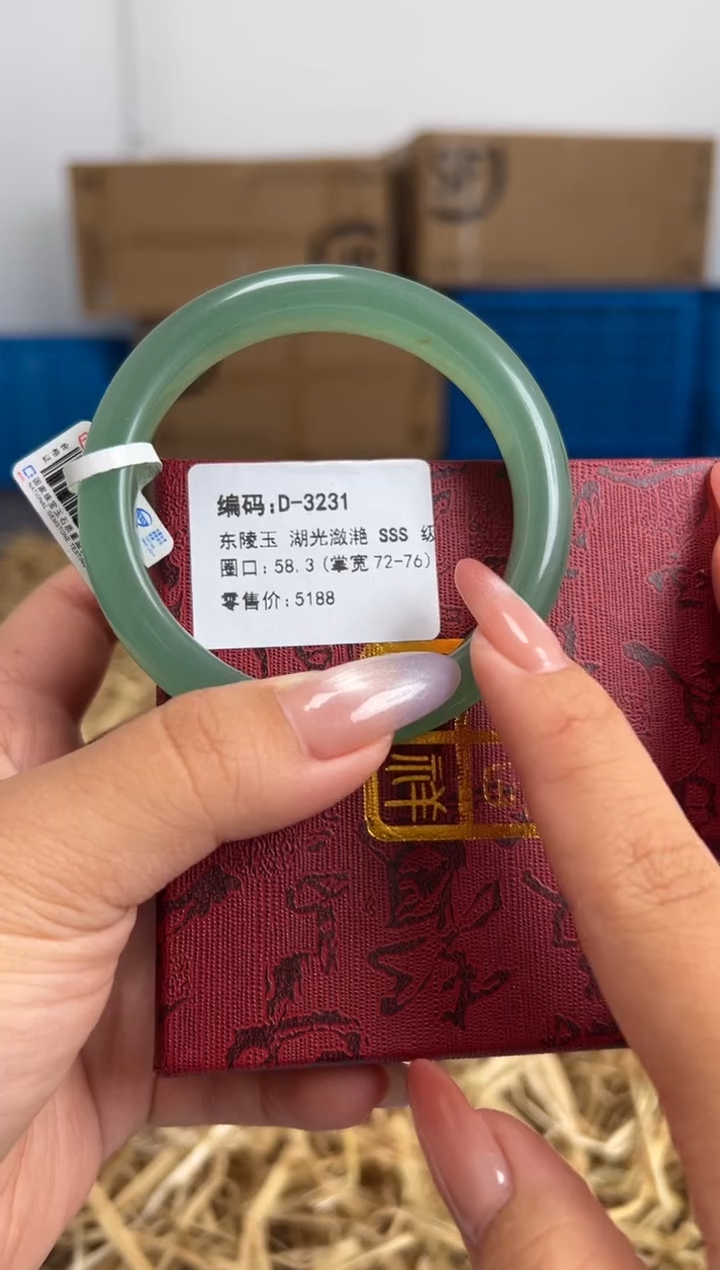 未镶嵌手镯石英质玉D-3231