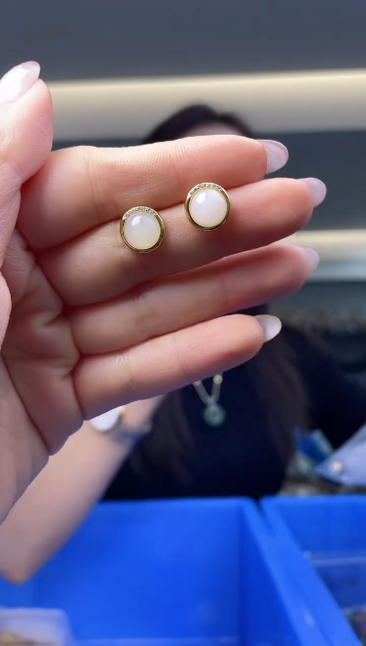 【闪购商品】和田玉·银S925镶嵌（多样性发一件）