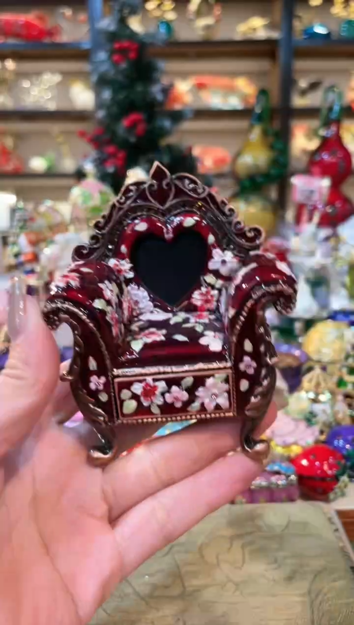 【闪购商品】 珐琅彩精致首饰盒