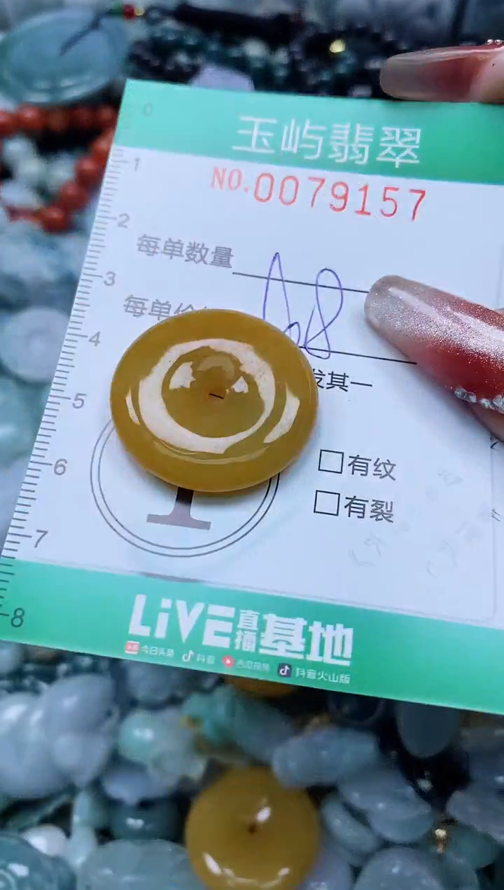 【闪购商品】翡翠颈饰未镶嵌闪购0079157