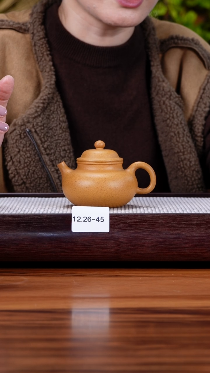茶壶紫砂d****山12.26-45 老段泥 容天170