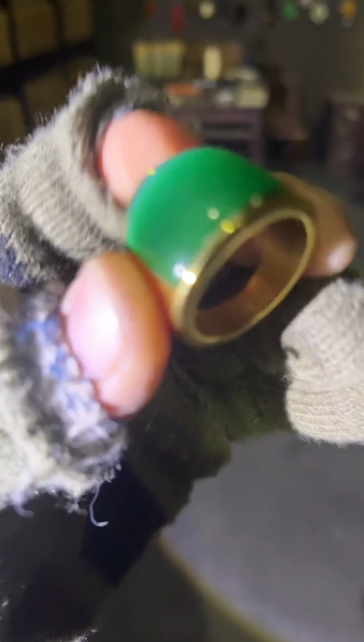 【闪购商品】和田玉戒指18K金镶嵌86咚咚咚咚咚咚咚咚