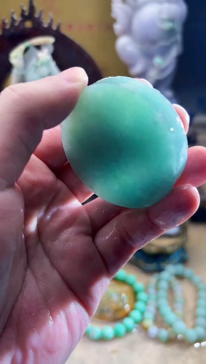 未镶嵌挂件翡翠A货张麦9848