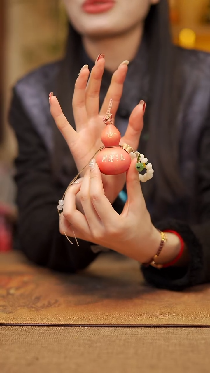 【闪购商品】390宴禾堂漆艺挂件小葫芦48