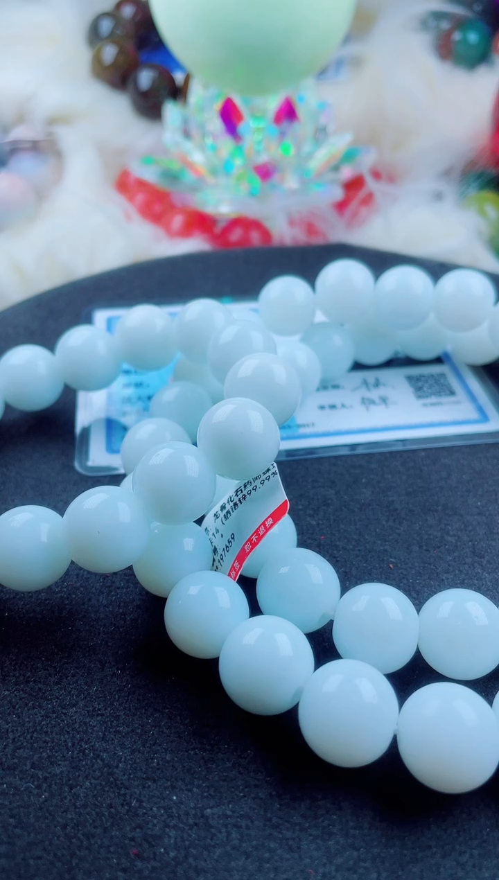 玛瑙/玉髓套链未镶嵌骨玛瑙手串项链（一套）卡14