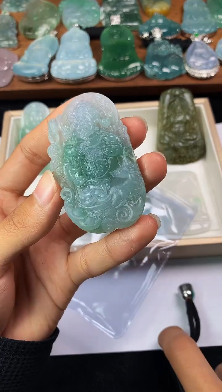 【闪购商品】定制翡翠未镶嵌5011毛货不退不换