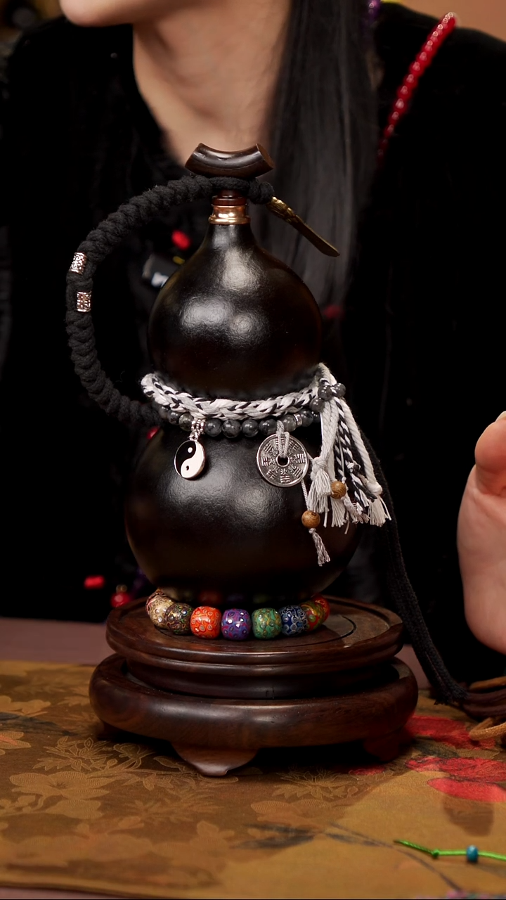 【闪购商品】399易林大漆酒葫芦------178