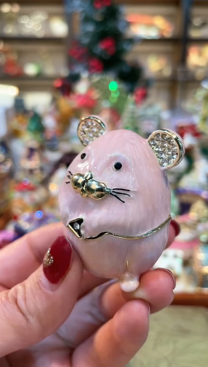 【闪购商品】珐琅彩首饰收纳盒