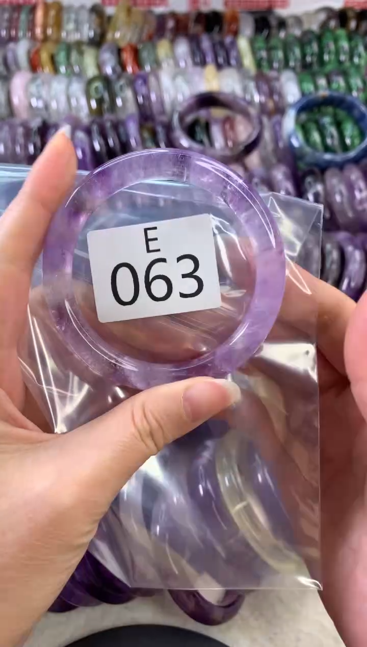 【闪购商品】水晶水晶手镯E未镶嵌063-56