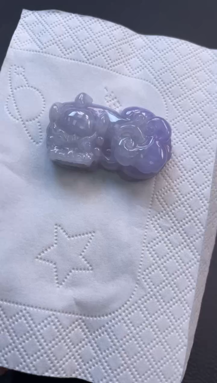 颈饰未镶嵌翡翠10貔貅