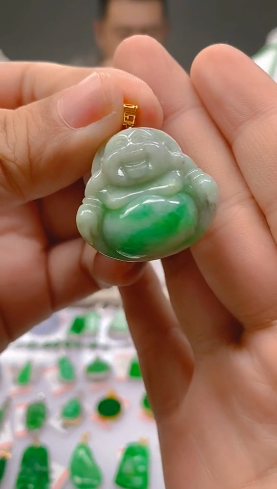 【闪购商品】翡翠颈饰18K金镶嵌新号开播，全场乱卖